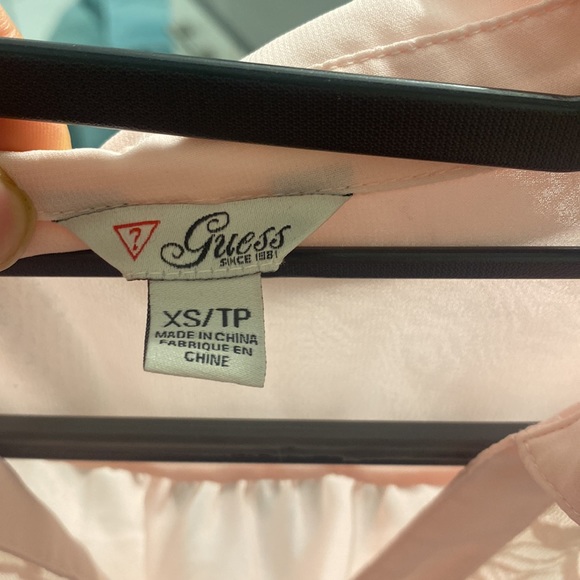 Guess pink Lacey tank - Picture 4 of 4